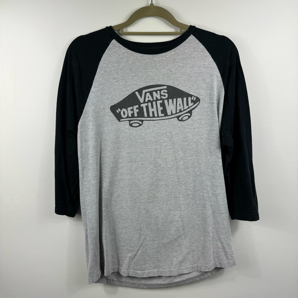 VANS "Off The Wall" Men's OTW Raglan T-Shirt Size M